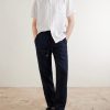 Camp-Collar Linen Shirt - OU