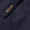 Double-Breasted Virgin Wool-Hopsack Blazer - E1 Double-Breasted Virgin Wool-Hopsack Blazer - E1