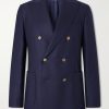 Double-Breasted Virgin Wool-Hopsack Blazer Double-Breasted Virgin Wool-Hopsack Blazer