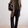 Wool-Blend Felt Coat - OU
