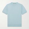 Knitted Cotton T-Shirt Knitted Cotton T-Shirt