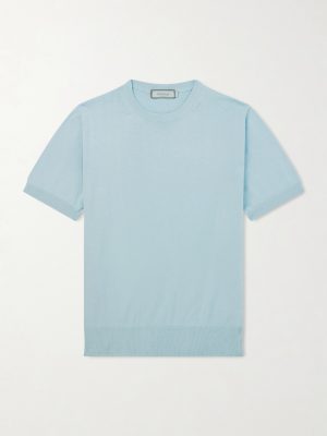 Knitted Cotton T-Shirt Knitted Cotton T-Shirt