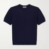 Knitted Cotton T-Shirt Knitted Cotton T-Shirt