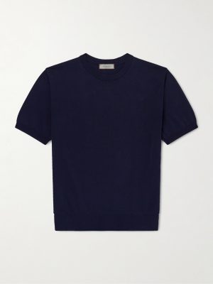 Knitted Cotton T-Shirt Knitted Cotton T-Shirt