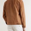 Suede Harrington Jacket - BK Suede Harrington Jacket - BK
