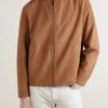 Suede Harrington Jacket - FR Suede Harrington Jacket - FR