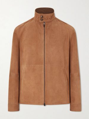 Suede Harrington Jacket Suede Harrington Jacket