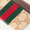 Leather-Trimmed Monogrammed Canvas Cardholder - CU Leather-Trimmed Monogrammed Canvas Cardholder - CU