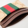 Leather-Trimmed Monogrammed Canvas Cardholder - E1 Leather-Trimmed Monogrammed Canvas Cardholder - E1