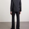Slim-Fit Logo-Jacquard Woven Blazer - BK Slim-Fit Logo-Jacquard Woven Blazer - BK