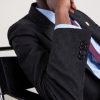 Slim-Fit Logo-Jacquard Woven Blazer - E2 Slim-Fit Logo-Jacquard Woven Blazer - E2