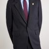 Slim-Fit Logo-Jacquard Woven Blazer - FR Slim-Fit Logo-Jacquard Woven Blazer - FR