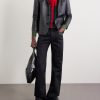 Embellished Leather Blazer - OU Embellished Leather Blazer - OU