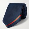 7cm Striped Silk-Twill Tie 7cm Striped Silk-Twill Tie