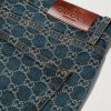 Straight-Leg Logo-Jacquard Jeans - CU Straight-Leg Logo-Jacquard Jeans - CU
