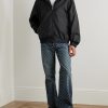 Straight-Leg Logo-Jacquard Jeans - OU Straight-Leg Logo-Jacquard Jeans - OU