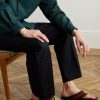 Riviera Logo-Embellished Striped Webbing-Trimmed Leather Sandals - OU Riviera Logo-Embellished Striped Webbing-Trimmed Leather Sandals - OU