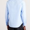 Slim-Fit Cotton-Poplin Shirt - BK Slim-Fit Cotton-Poplin Shirt - BK