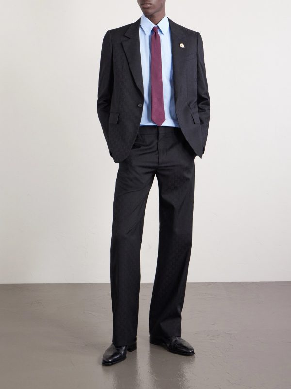 Slim-Fit Cotton-Poplin Shirt - OU Slim-Fit Cotton-Poplin Shirt - OU