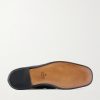 Collapsible-Heel Horsebit-Embellished Leather Loafers - E1