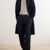 Double-Breasted Virgin Wool and Cashmere-Blend Twill Coat - OU Double-Breasted Virgin Wool and Cashmere-Blend Twill Coat - OU