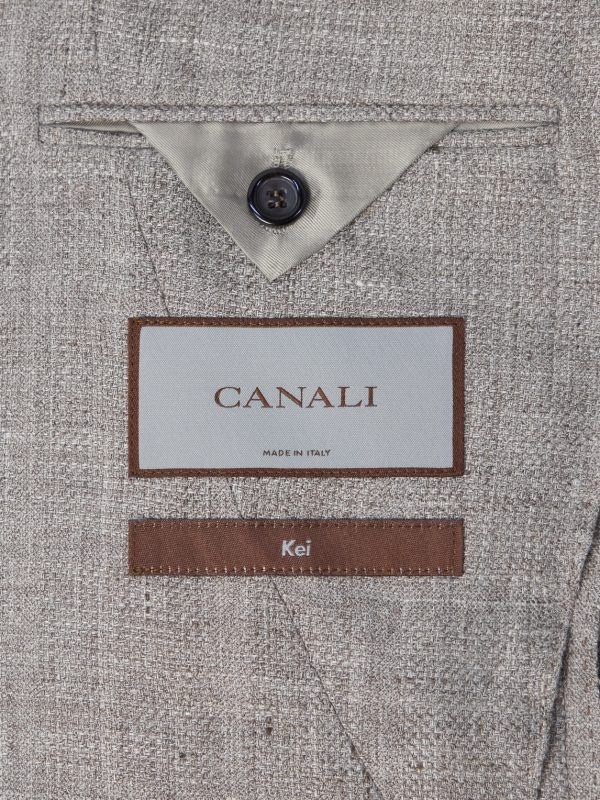 Kei Linen and Wool-Blend Blazer - E2 Kei Linen and Wool-Blend Blazer - E2