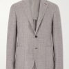 Kei Linen and Wool-Blend Blazer Kei Linen and Wool-Blend Blazer