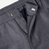 Straight-Leg Herringbone Virgin Wool Suit Trousers - E1 Straight-Leg Herringbone Virgin Wool Suit Trousers - E1
