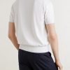 Knitted Cotton T-Shirt - BK