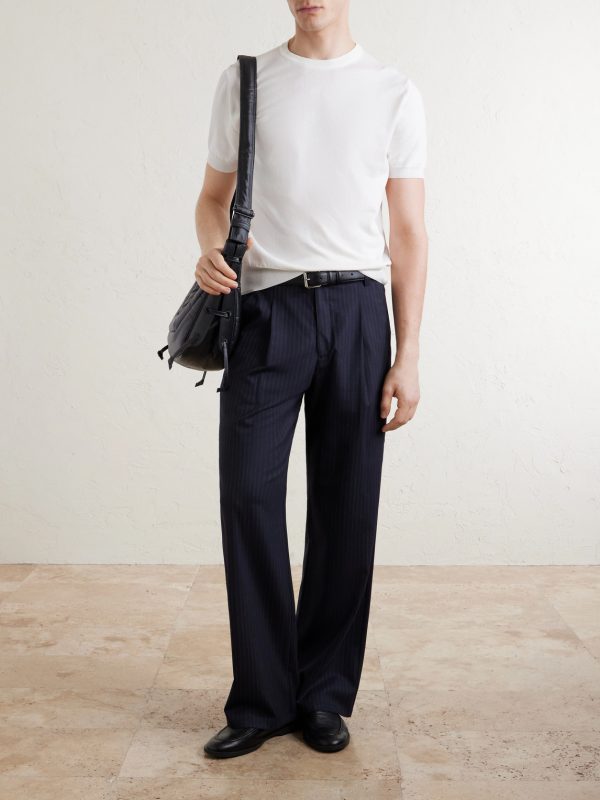 Knitted Cotton T-Shirt - OU