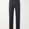Straight-Leg Logo-Jacquard Twill Trousers Straight-Leg Logo-Jacquard Twill Trousers