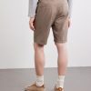 Straight-Leg Stretch Cotton-Blend Gabardine Shorts - BK Straight-Leg Stretch Cotton-Blend Gabardine Shorts - BK