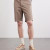 Straight-Leg Stretch Cotton-Blend Gabardine Shorts - FR Straight-Leg Stretch Cotton-Blend Gabardine Shorts - FR
