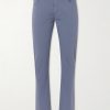 Straight-Leg Garment-Dyed Stretch Jeans