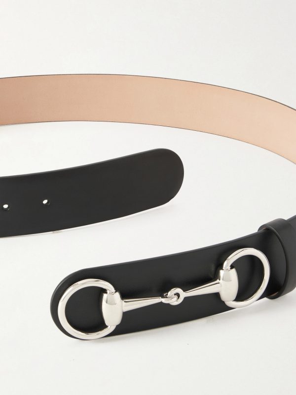 Horsebit 1955 4cm Leather Belt - E1