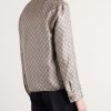 Camp-Collar Logo-Jacquard Silk-Twill Shirt - BK Camp-Collar Logo-Jacquard Silk-Twill Shirt - BK