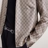 Camp-Collar Logo-Jacquard Silk-Twill Shirt - CU Camp-Collar Logo-Jacquard Silk-Twill Shirt - CU