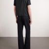 Slim-Fit Camp-Collar Logo-Jacquard Silk Shirt - BK Slim-Fit Camp-Collar Logo-Jacquard Silk Shirt - BK
