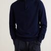 Cotton Half-Zip Sweater - FR