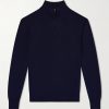 Cotton Half-Zip Sweater