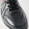 Coda Webbing-Trimmed Leather Sneakers - CU Coda Webbing-Trimmed Leather Sneakers - CU