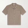Camp-Collar Linen Shirt Camp-Collar Linen Shirt