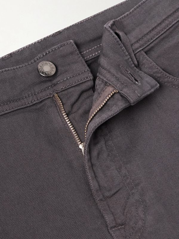 Straight-Leg Garment-Dyed Jeans - E1 Straight-Leg Garment-Dyed Jeans - E1