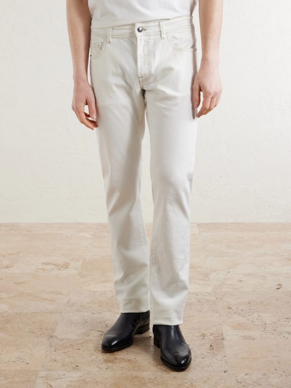 Slim-Fit Straight-Leg Jeans - FR Slim-Fit Straight-Leg Jeans - FR