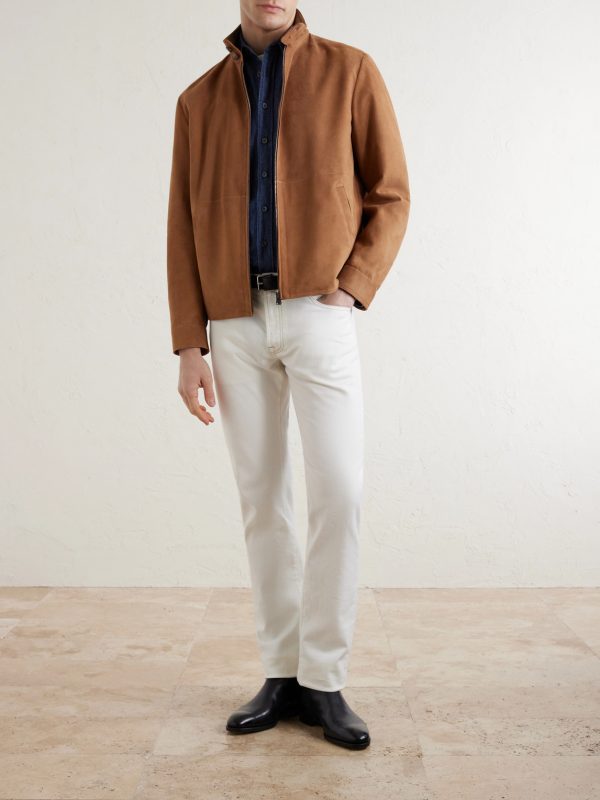 Slim-Fit Straight-Leg Jeans - OU Slim-Fit Straight-Leg Jeans - OU