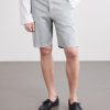 Straight-Leg Stretch Cotton-Blend Gabardine Shorts - FR Straight-Leg Stretch Cotton-Blend Gabardine Shorts - FR
