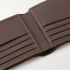 Webbing-Trimmed Monogrammed Canvas Bi-Fold Wallet - E1