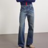 Flared Horsebit-Embellished Jeans - FR Flared Horsebit-Embellished Jeans - FR