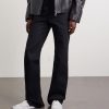 Distressed Webbing-Trimmed Leather Sneakers - OU Distressed Webbing-Trimmed Leather Sneakers - OU
