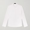 Logo-Jacquard Silk Shirt Logo-Jacquard Silk Shirt